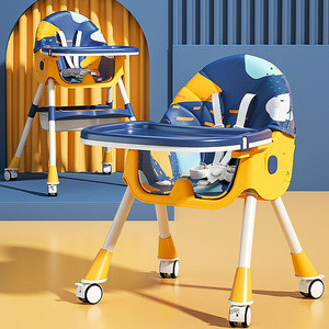 Silla Alta de Alimentación para Bebés Ergonómica, Plegable y Cómoda, Directo de Fábrica, con Cinturón de Seguridad de 5 Puntos y Bandeja Extraíble - Product Image 4