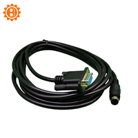 Cable de Programación PLC Delta DVPCAB215-3M, Cable de Descarga RS232 para Controlador de la Serie DVP