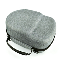 Sac de voyage personnalisé grande capacité gris en EVA, étui étanche pour lunettes VR, étui tendance en PU et soie, adapté aux enfants, taille personnalisée, fabriqué en Chine