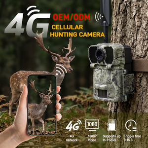 Pièges <span class=keywords><strong>Photo</strong></span> à Vision nocturne 4G Scout LTE piste de chasse thermique de sécurité caméra <span class=keywords><strong>Gsm</strong></span> solaire 4g sans fil - Product Image 4