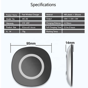 Vendita calda <span class=keywords><strong>compatibile</strong></span> 10W ricarica Wireless all'ingrosso intelligente 10W <span class=keywords><strong>caricabatterie</strong></span> Wireless per <span class=keywords><strong>iPhone</strong></span> tutti i telefoni cellulari - Product Image 6