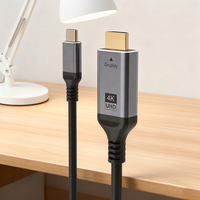 Câble Type C plaqué or de haute qualité 8K 1m-3m pour téléphone vers TV et ordinateur portable, Plug-and-Play HDTV