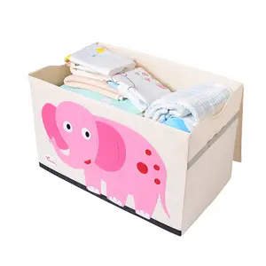 Caja de almacenamiento plegable con tapa para el hogar, colcha Extra grande y gruesa de diseño único para ropa y juguetes