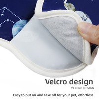 Nouvel Arrivage Collier Élisabeth pour Chat Imperméable Anti-Léchage, Pliable, Thème Spatiale, Adapté à la Stérilisation