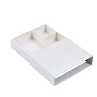 Boîte à Desserts Portable Personnalisée avec Diviseurs, Emballage pour Cupcakes, Boîtes à Pâtisserie en Gros, Boîtes Cadeaux pour Douceurs, Boîte à Gâteaux de Lune avec Embossage
