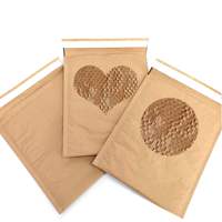 Enveloppe Kraft en nid d'abeille anti-chocs Sacs postaux recyclables et biodégradables