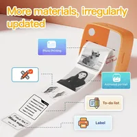 Nouvelle imprimante photo D2 Mini, imprimante thermique pour autocollants et étiquettes, idéale pour l'impression d'étiquettes d'erreur