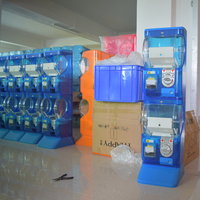 Distributeur automatique de capsules Gacha transparent mécanique / Machine à monnayeur, machine de jeu pour enfants