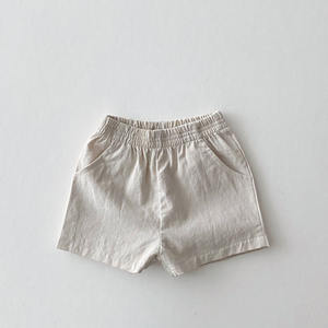 Vêtements pour enfants garçons et filles été lâche mince coton <span class=keywords><strong>lin</strong></span> shorts enfants décontracté respirant pantalon mode - Product Image 3