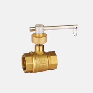 Válvula de Bola Magnética de Latón de Fabricación Profesional, Válvula de Seguridad Niquelada PN16 con Certificación CE para Sistemas de Tuberías de Gas - Product Image 2