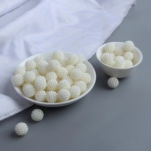 Fabrik Großhandel ABS bunte Bay berry Fruit <span class=keywords><strong>Pearl</strong></span> Perlen für DIY Dekoration - Product Image 3