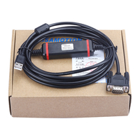 Cable de Depuración para Servoaccionamiento AMSAMOTION USB-CD2S con Conductor de Cobre y Aislamiento de PVC para Programación Industrial JD FD CD ED
