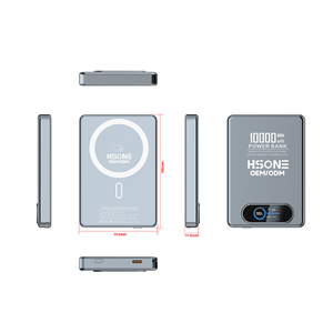 Cargador Magnético Ultra Delgado L155 de 11.5mm con Pantalla TFT, Batería Semi-Sólida de 10000mAh y Carga Rápida de 15W 20W - Product Image 1