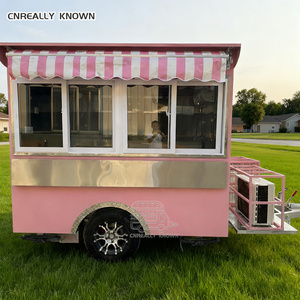OEM High Quality Fast Cart Trailer With Water System Fried Chicken Mobile Food Truck For Sale In Stocked - Product Image 4