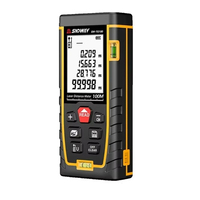Digital Laser Ruler Handheld Precision Range Measuring Instrument Rechargeable Indoor Length Tester Equipment