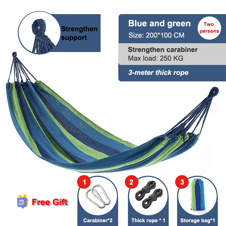 Blue and green (2 persons)