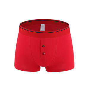 <span class=keywords><strong>Boxer</strong></span> da <span class=keywords><strong>Uomo</strong></span> in Cotone Organico Traspirante <span class=keywords><strong>con</strong></span> <span class=keywords><strong>Bottoni</strong></span>, Colore Tinta Unita, Produzione Diretta - Product Image 4