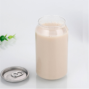 250ml 350ml 500ml for PET Plastic Cans for Milk Tea Coffee Juice Soda with Easy Open Lid <b>BPA</b> <b>Free</b> Food Grade - Product Image 1