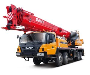 Marca China 50 toneladas camión grúas <span class=keywords><strong>SANY</strong></span> STC500C5 Camión grúa hidráulica Venta caliente Camión grúa montada en venta en Stock - Product Image 1