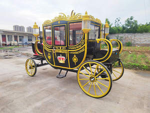 Charrette royale électrique de luxe à quatre roues/charrette royale électrique sans chevaux - Product Image 6