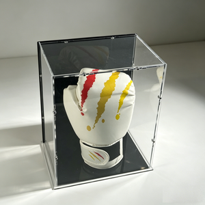 New Arrival Premium Clear Acrylic Boxing Glove <b>Display</b> <b>Case</b> Custom Logo for Home Collection <b>Display</b> - Product Image 6