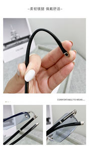 Nouveau Style maçonnerie bord coupé montures de lunettes en gros mode affaires Anti lumière bleue lunettes Ultra léger TR90 montures de <span class=keywords><strong>lunette</strong></span> - Product Image 6