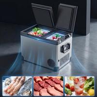 Réfrigérateur portable 41,2 L 12V 220V pour voiture, réfrigérateurs AC/DC, glacière pour extérieur et maison
