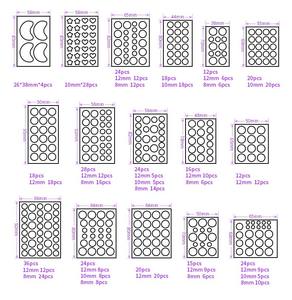 Toppa di copertura del brufolo dell'acne idrocolloide con adesivo a macchia invisibile medico personalizzato per coprire brufoli, macchie, viso, Vegan-friendly - Product Image 2