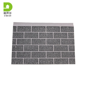 Panneaux sandwich en polyuréthane à motif carreaux pour bardage métallique, résistants aux tremblements de terre et à la réduction du bruit - Product Image 3