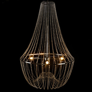Usine d'éclairage vente en gros lustre de salon en cristal pendentif décoration de mariage suspendus lumières modernes - Product Image 3