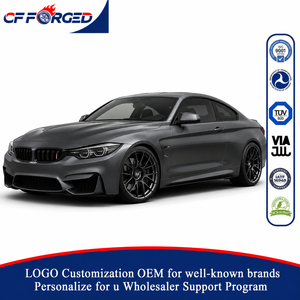 Oferta Especial: Llantas de Aleación Forjadas Monobloque Satin Black 19x9.5 20x10.5 5x112 para BMW M4 M3 M2 M5 Sports <span class=keywords><strong>Coupe</strong></span> - Product Image 4