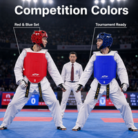 Protection d'épaule et de poitrine de Taekwondo personnalisée avec logo OEM pour arts martiaux – Vente en gros