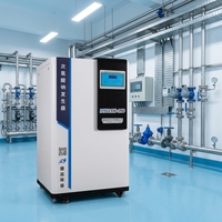 Générateur d'hypochlorite de sodium MMO à électrode en titane avec boîte de vitesses moteur |   Électrolyseur de saumure à concentration de sécurité de 0,8 %, 500 L/heure