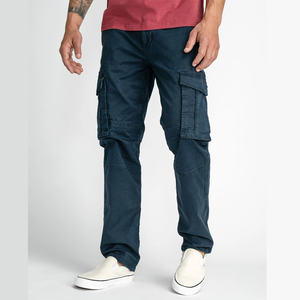 Pantalones Cargo Slim Fit para Hombre con Bolsillos Optimizados y Tela Elástica, Ideales para Ropa Urbana Moderna y Desplazamientos Urbanos - Product Image 3