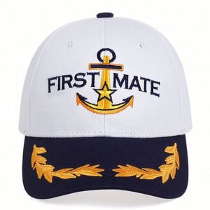 Gorra de Béisbol Personalizada al por Mayor, Gorra de Capitán con Logotipo Bordado en Algodón de 6 Paneles - Product Image 3