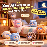 Robot compagnon émotionnel flambant neuf, robot intelligent AI, jouet compagnon AI, poupée parlante AI, jouet en peluche interactif pour enfants