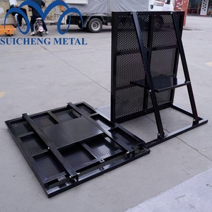 Barrière de scène anti-explosion en métal, barrière de contrôle des foules, événement musical, performance, exposition, garde-corps de sécurité - Product Image 1