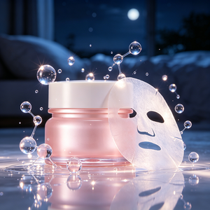 Nuovi Arrivi: Maschera Notturna Idratante con Logo Personalizzato, Maschera Viso Riparatrice a Lunga Durata per Tutti i Tipi di Pelle - Product Image 1