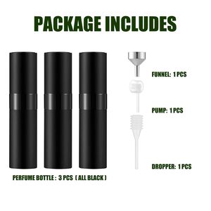 Mini Botella Portátil de Perfume de Aluminio de 5ml, Recargable, Envase Cosmético Vacío con Pulverizador, Impresión Serigrafiada - Product Image 5