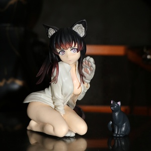 DL61590คอสเพลย์ตัวละครพื้นเมือง dcter koyafu catgirl Mia สาวเซ็กซี่ตัวละครชุดคอสเพลย์สะสมตัวละครอะนิเมะพลาสติกโมเดล PVC ขนาด14ซม. - Product Image 2