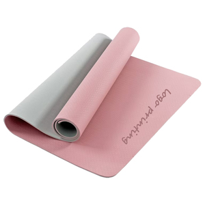 เสื่อโยคะยางพาราธรรมชาติ PU คุณภาพสูง ทนทาน สีดำและสีทอง พรีเมียม ราคาสุดคุ้ม - Product Image 1