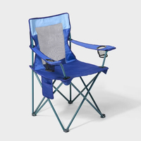 Chaise de plage pliable moderne en métal, légère et durable, taille personnalisée, avec accoudoirs, pour pique-nique, camping, pêche, parc