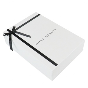 Crown Win Luxury Packaging Clothes Moving Boxes with Ribbon Caja Misteriosa Wedding Favor Magnetic Folding Gift <b>Sets</b> Paper Boxes - Product Image 6