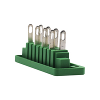 Bloque de Terminales de Montaje en Panel de 3.81mm/5.08mm de Paso, 15A, Conector Hembra para PCB, Bloque de Terminales de Pared, Gran Venta