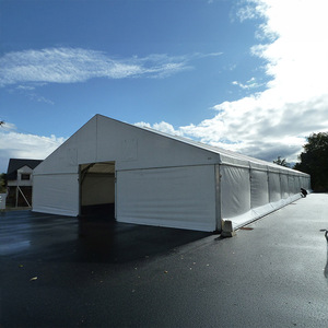 Schutz Outdoor Storage Tent Aluminum Alloy <b>PVC</b> <b>Tarpaulin</b> Rectangular Manual Setup Warehouse Logistics Event Exhibition - Product Image 1