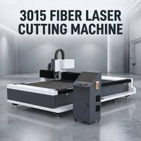 Machine de découpe laser à fibre CNC 3015 5x10 pieds pour métaux, haute puissance 1500W 3000W 6000W
