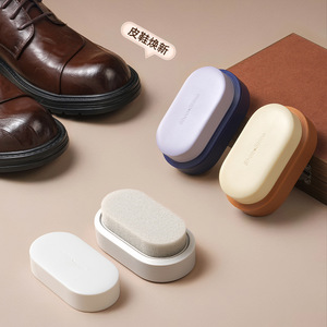 Double Sided Sponge <b>Shoe</b> Polisher Portable Color <b>Refreshing</b> For Leather <b>Shoes</b> - Product Image 1