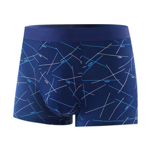 Boxers pour hommes en polyester tricoté avec logo personnalisé, plusieurs couleurs, fabrication directe, sous-vêtements pour hommes pas chers - Product Image 3