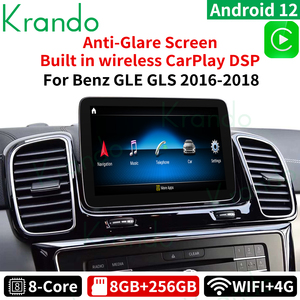 Krando <span class=keywords><strong>Android</strong></span> 13.0 8 gam 128 gam 8.4 ''car DVD GPS Hệ thống định vị cho Mercedes-Benz <span class=keywords><strong>ml</strong></span>, GLS GLS ntg 4.0 4.5 5.0 không dây Carplay - Product Image 2