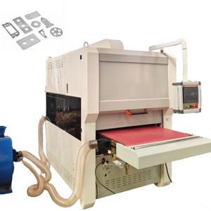 Industrie-Metallschleifmaschine <span class=keywords><strong>RR1000</strong></span> PLC Bandschleif- und Entgratungsmaschine für Laser-Plasma-geschnittene Bleche - Product Image 4